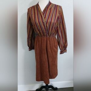 Mavinette Vintage 70's dress size 8